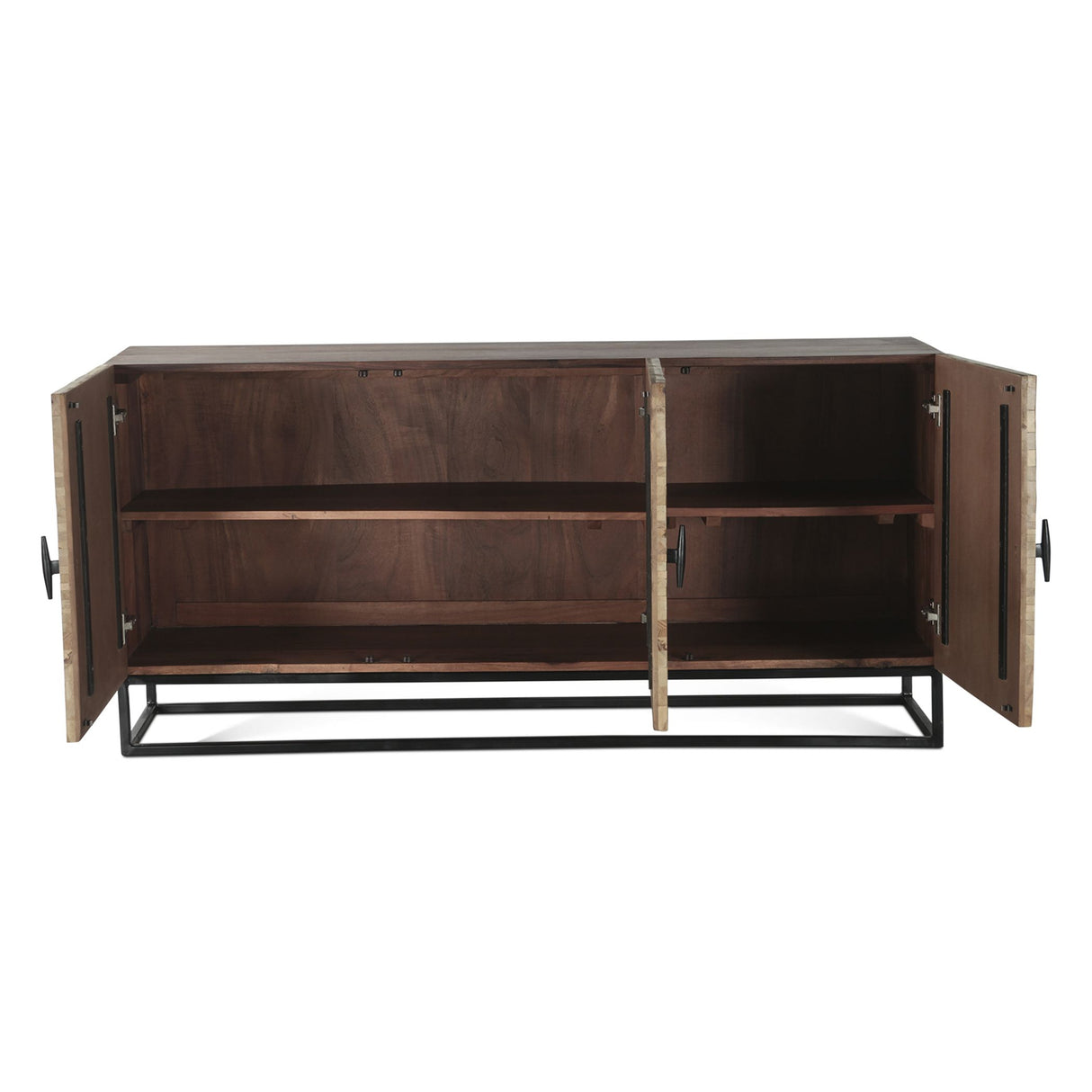 Jaipur Sunburst 63" Sideboard in Reclaimed Wood from Home Trends & Design - Luna Furniture