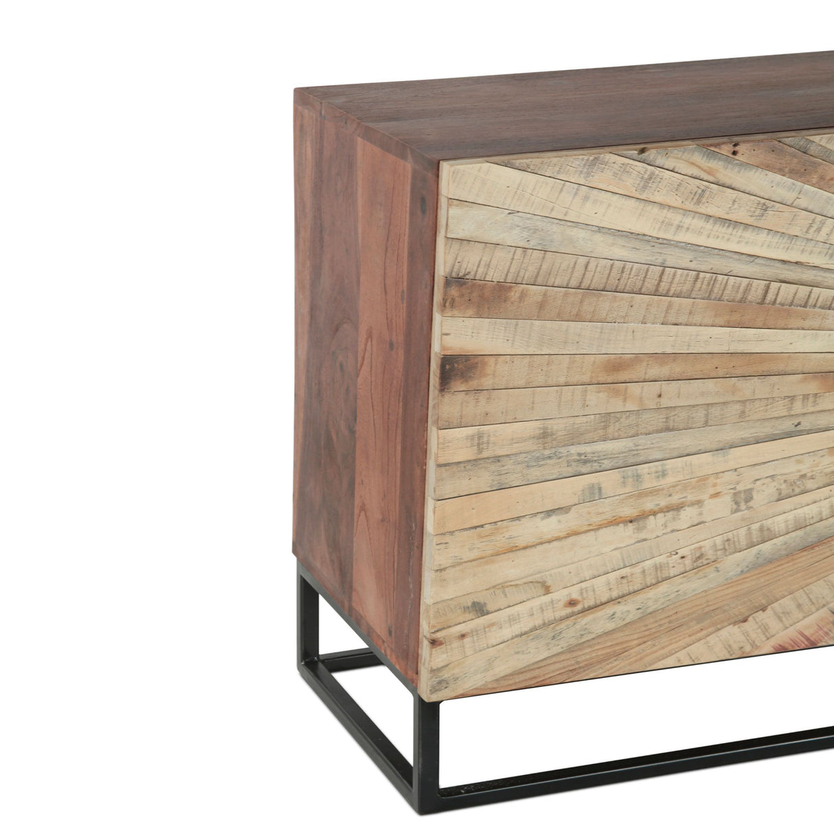 Jaipur Sunburst 63" Sideboard in Reclaimed Wood from Home Trends & Design - Luna Furniture