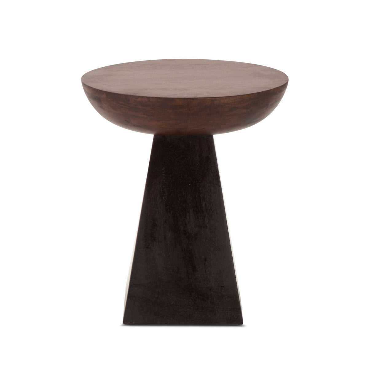 Jaipur 18" Round Accent Table in Two Tone from Home Trends & Design - Luna Furniture