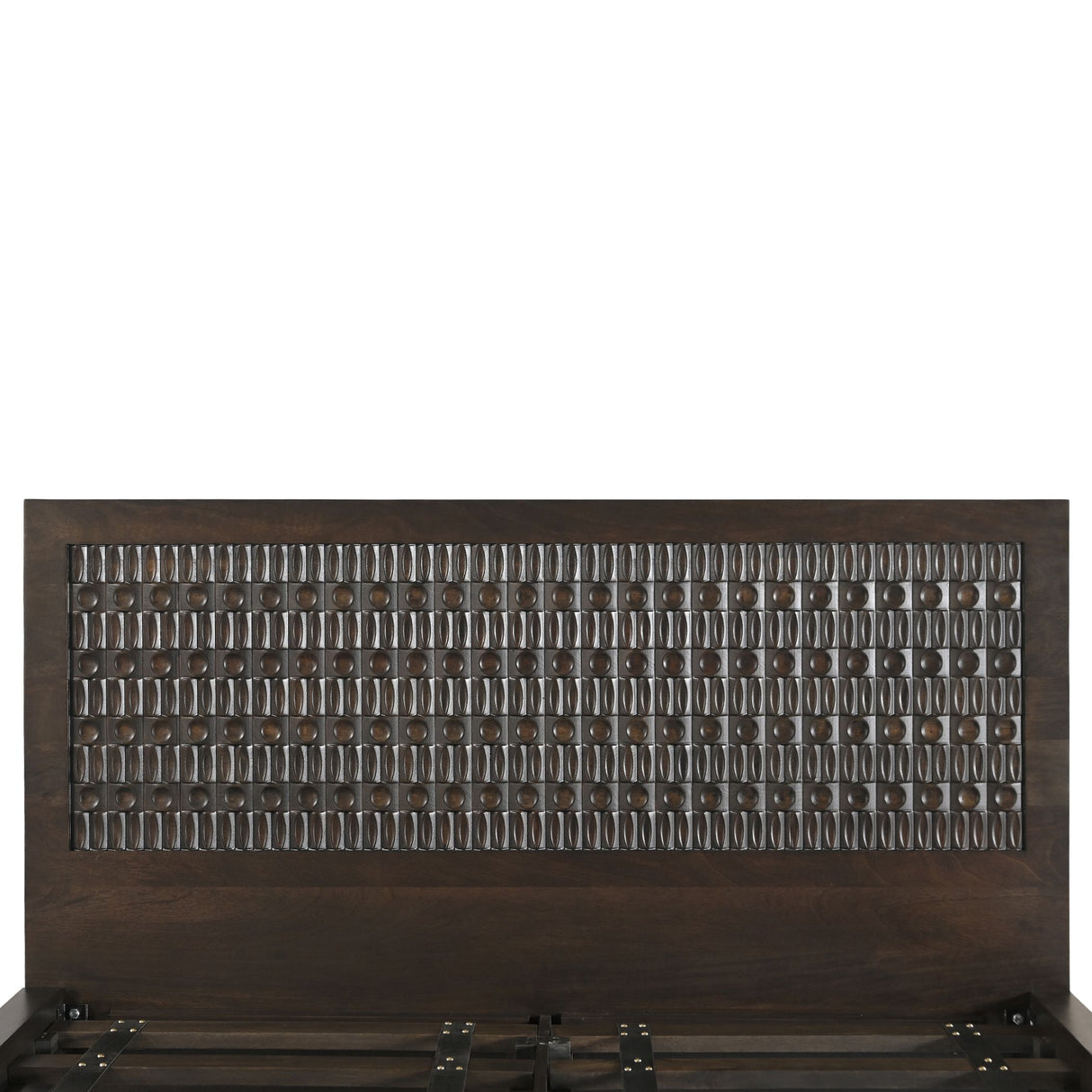 Jakarta Queen Bed in Dark Java from Home Trends & Design - Luna Furniture