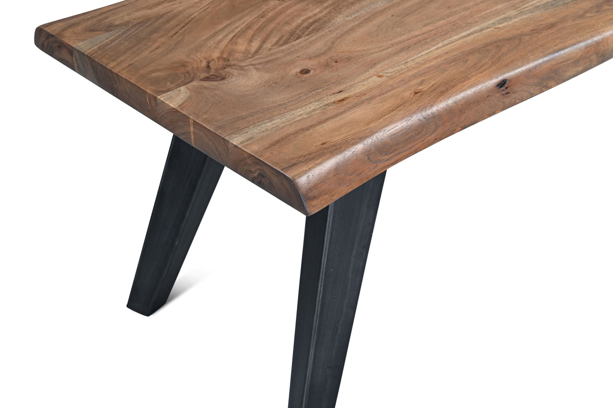Kennedy 54" Bench in Smoke Acacia from Home Trends & Design - Luna Furniture