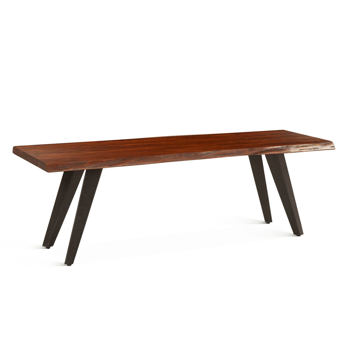 Kennedy 54" Bench in Walnut from Home Trends & Design - Luna Furniture
