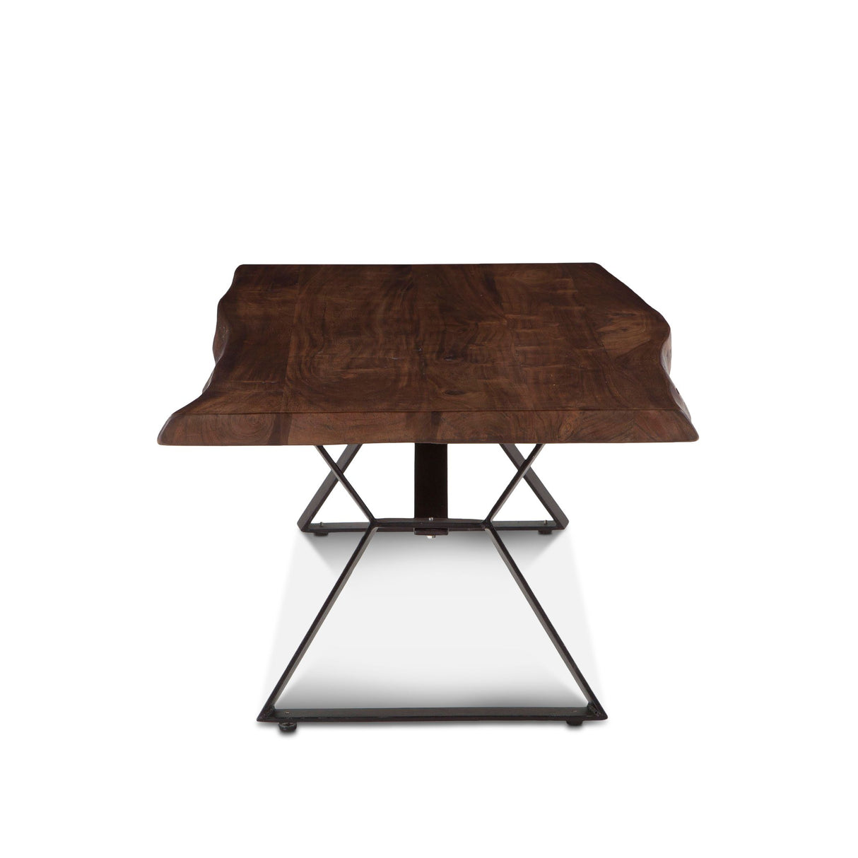 London Loft 54" Coffee Table in Walnut from Home Trends & Design - Luna Furniture