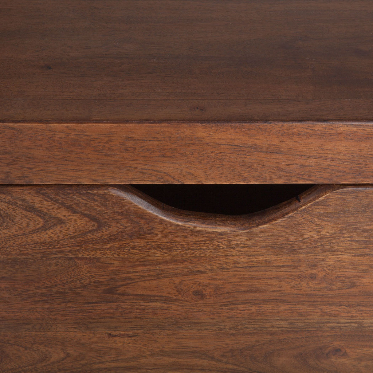 London Loft 71" Dresser in Walnut from Home Trends & Design - Luna Furniture
