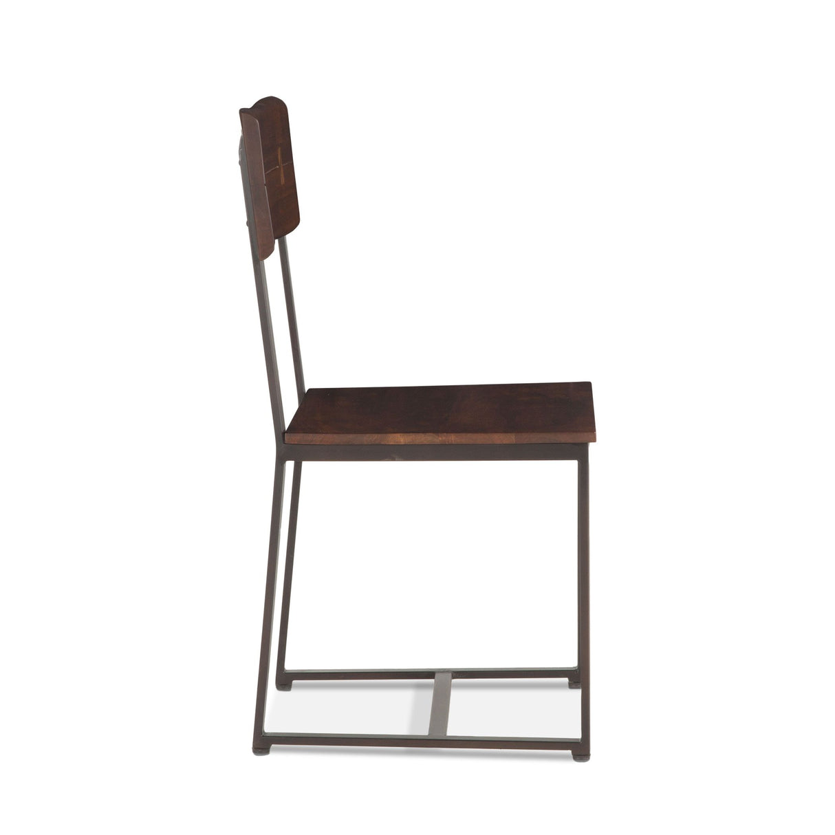 Loft 18" Dining Chair in Walnut from Home Trends & Design - Luna Furniture