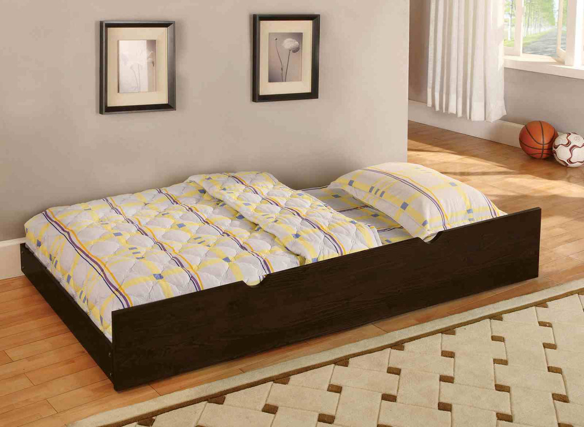 Omnus Espresso Trundle from Furniture of America - Luna Furniture