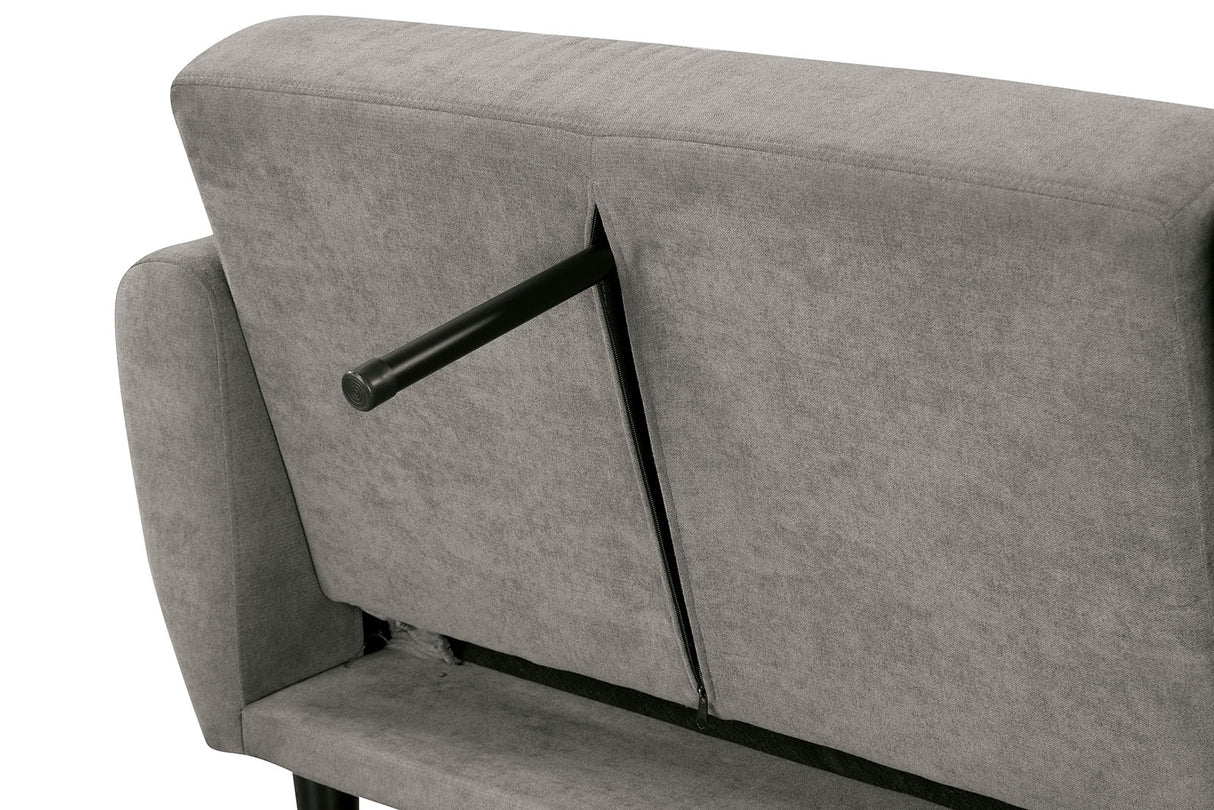 Aristide Brown Futon Sofa from Furniture of America - Luna Furniture