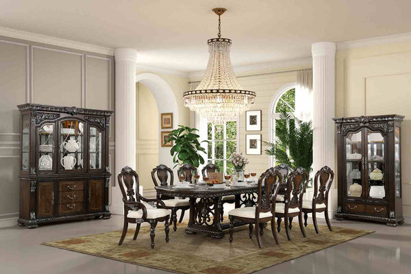 Promenade Dark Brown 7-Piece Dining Room Set