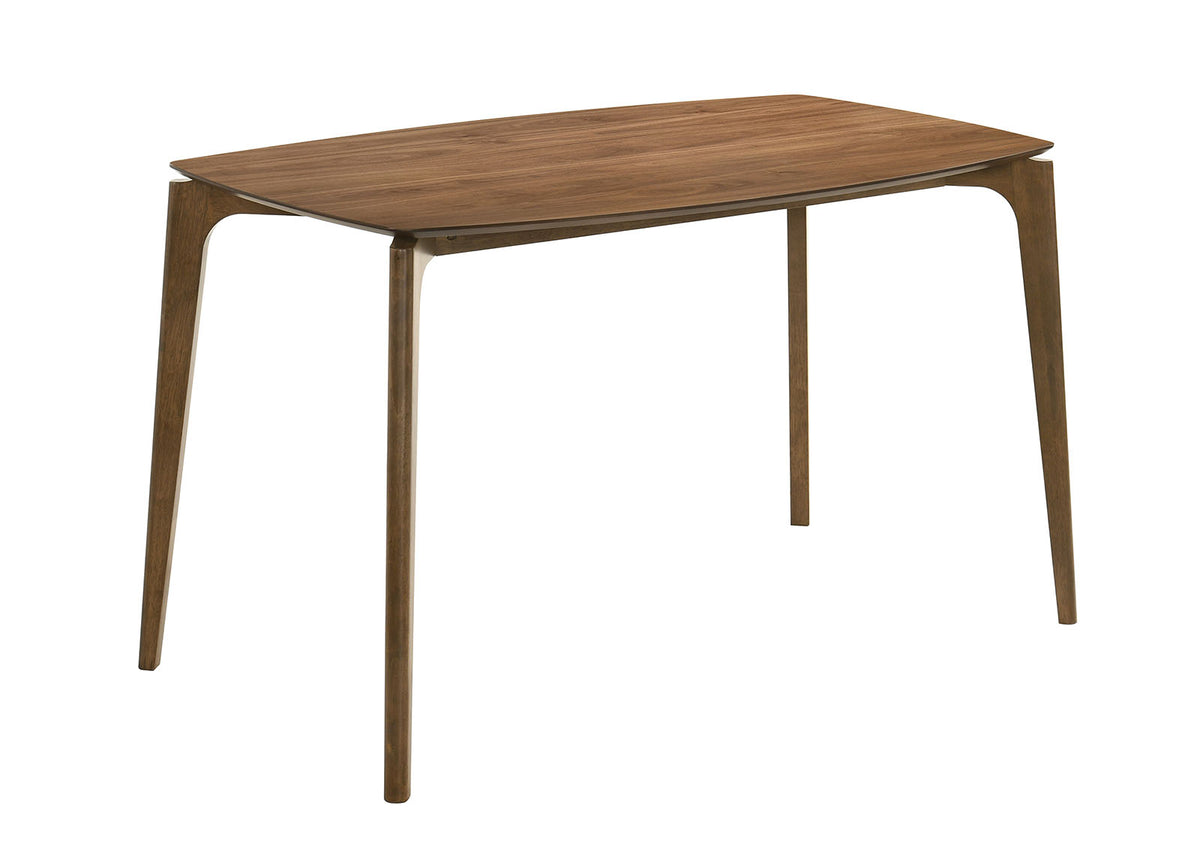 Ebikon Walnut Counter Ht. Table from Furniture of America - Luna Furniture