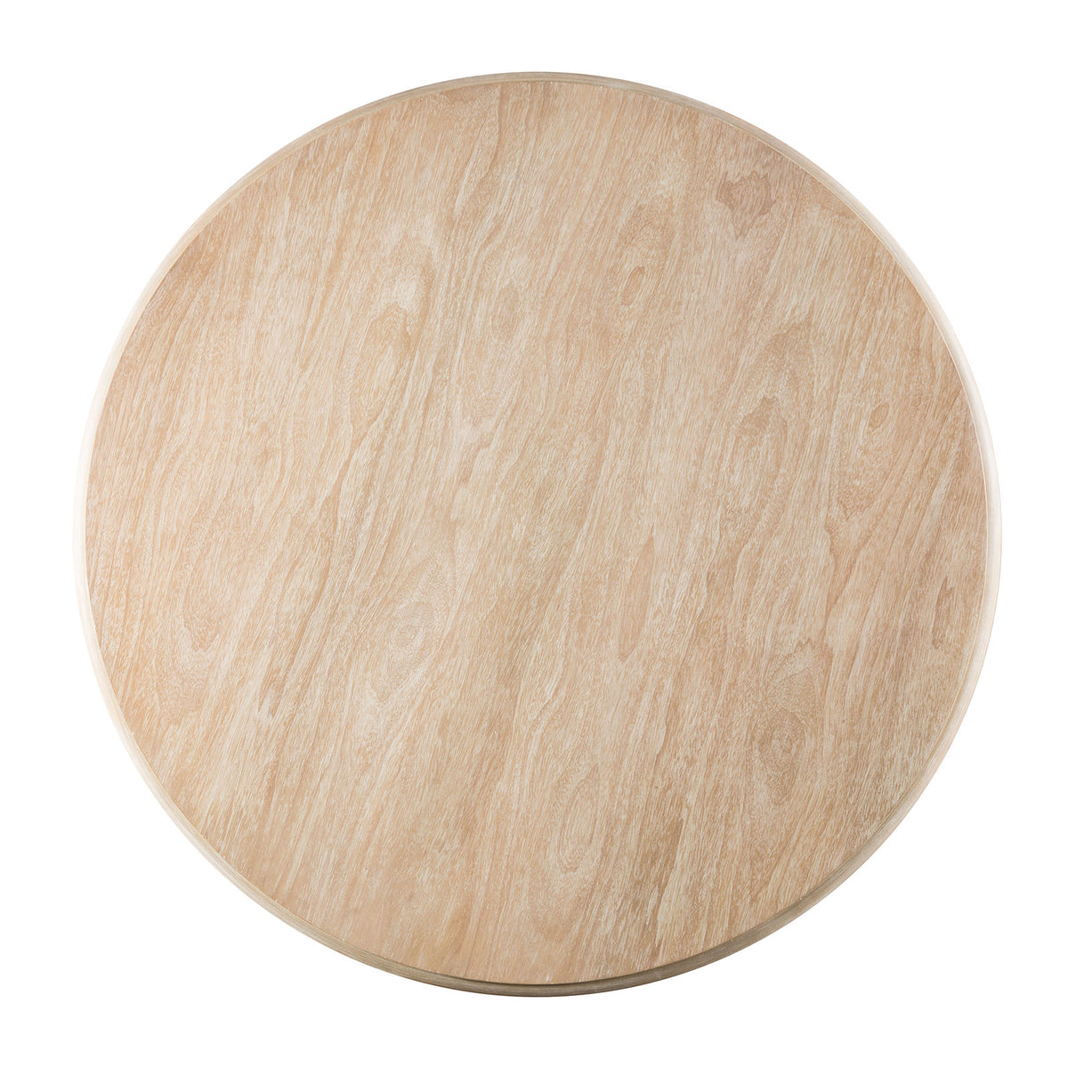 Orbetello Distressed Natural 54" Round Dining Table from Furniture of America - Luna Furniture