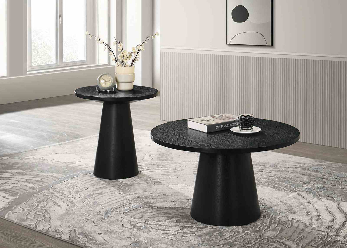 Halewood Oak Cocktail Table from Furniture of America - Luna Furniture