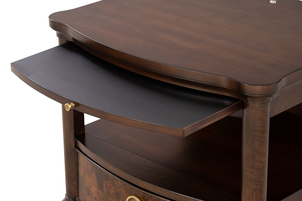 Westerham Dark Cherry End Table from Furniture of America - Luna Furniture