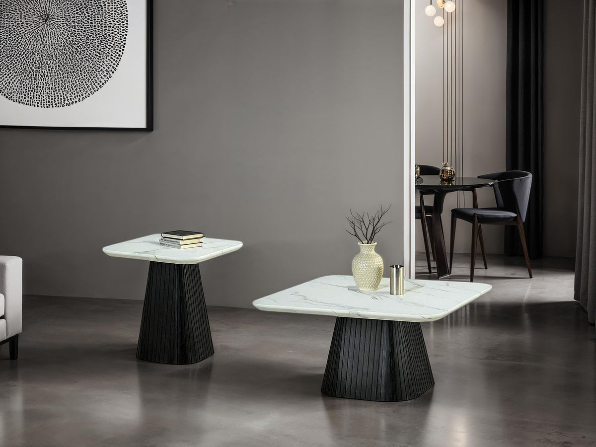Sindal Black Cooffe Table from Furniture of America - Luna Furniture