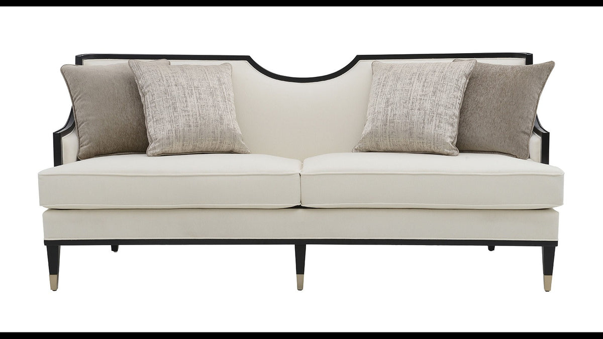 La Salle White Traditional Living Room Set from Furniture of America - Luna Furniture