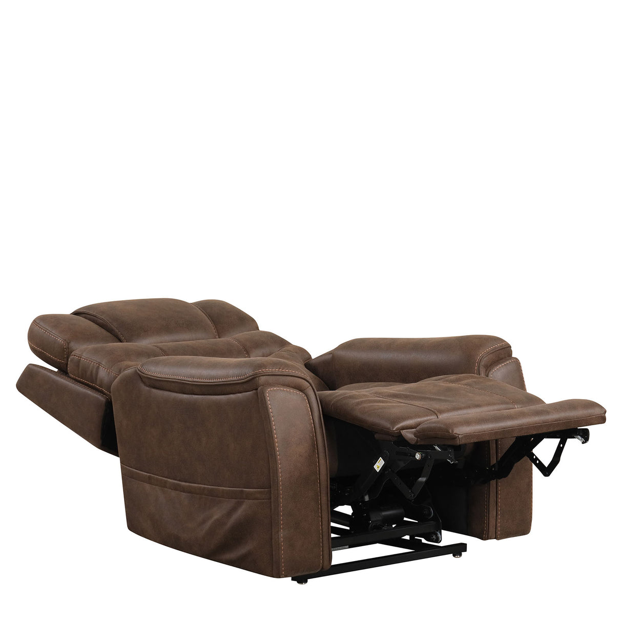 Guinevra Walnut Lift Chair from Furniture of America - Luna Furniture