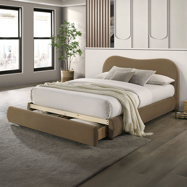 Grimsby Brown Queen Bed