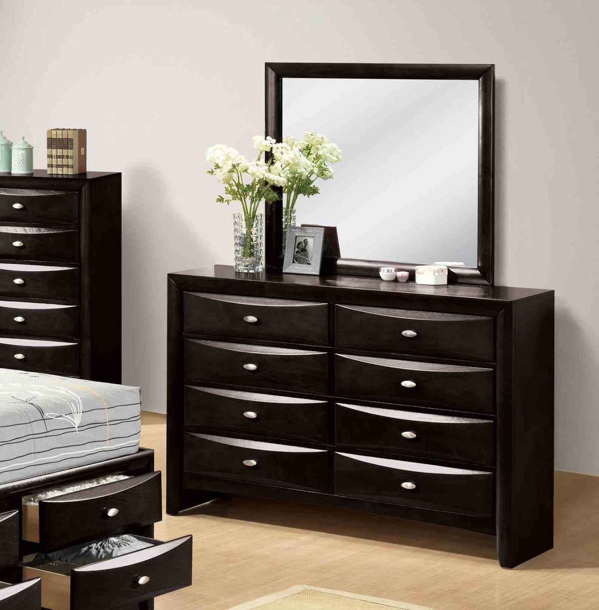 Zosimo Black Transitional Youth Bedroom Set from Furniture of America - Luna Furniture
