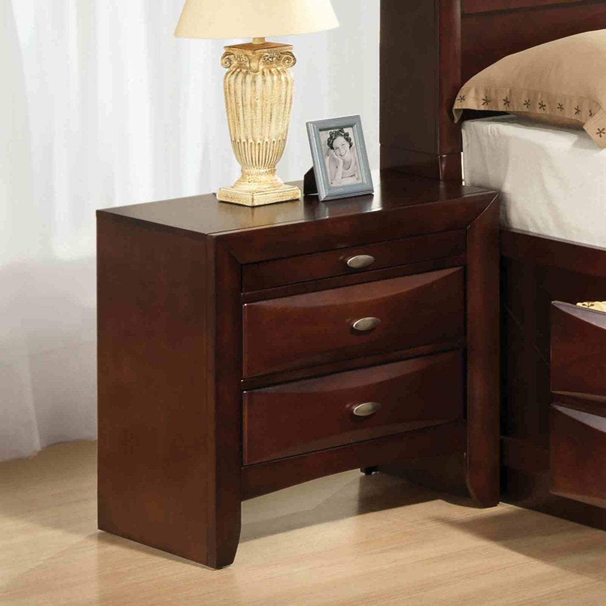 Zosimo Dark Cherry Transitional Youth Bedroom Set from Furniture of America - Luna Furniture