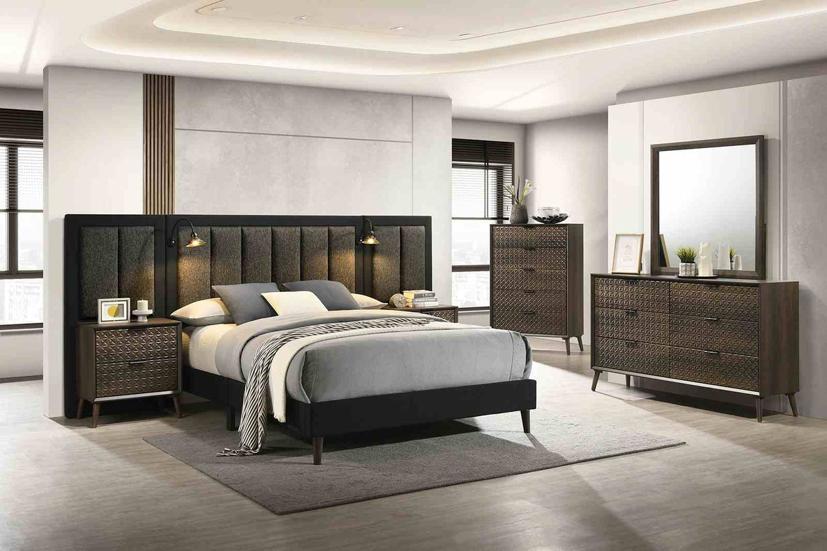 Chalfont Dark Brown Chest from Furniture of America - Luna Furniture