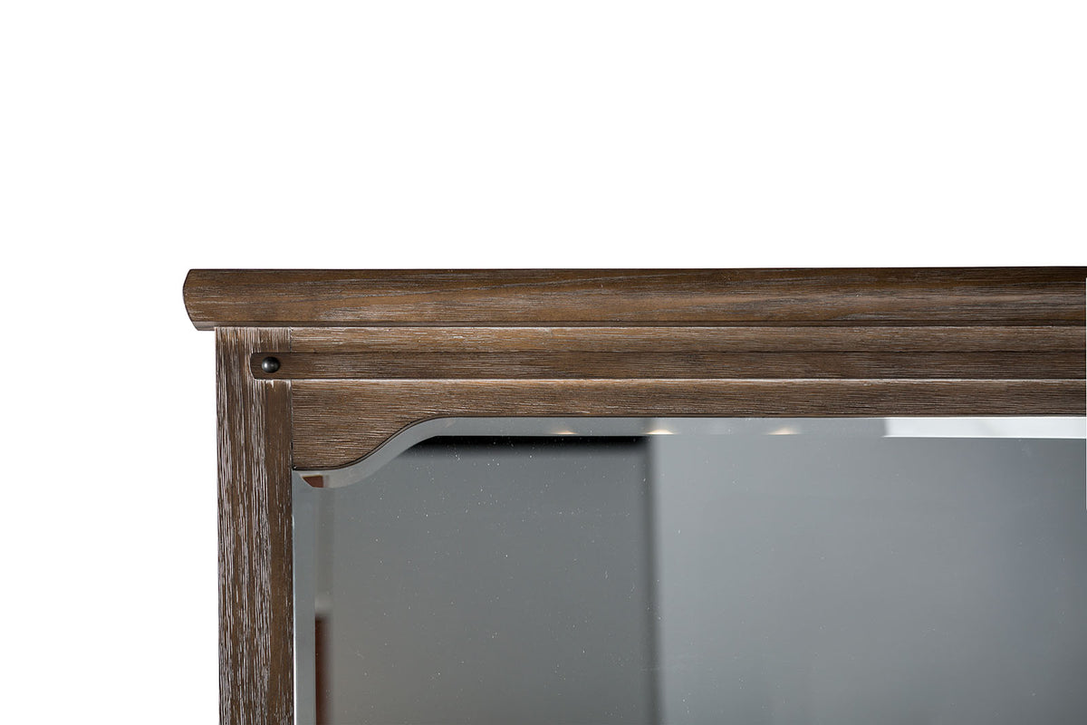 Merthyr Brown Dresser from Furniture of America - Luna Furniture