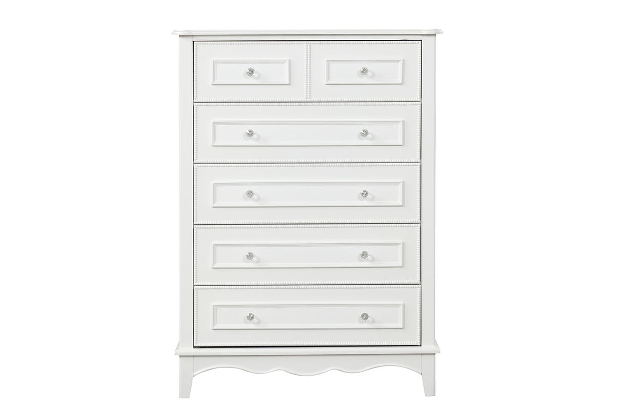 Naucalpan White Traditional Bedroom Set from Furniture of America - Luna Furniture