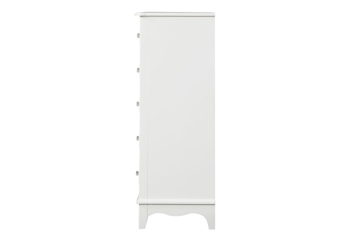 Naucalpan White Chest from Furniture of America - Luna Furniture