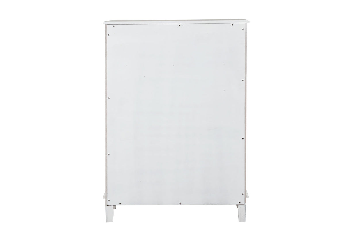 Naucalpan White Chest from Furniture of America - Luna Furniture