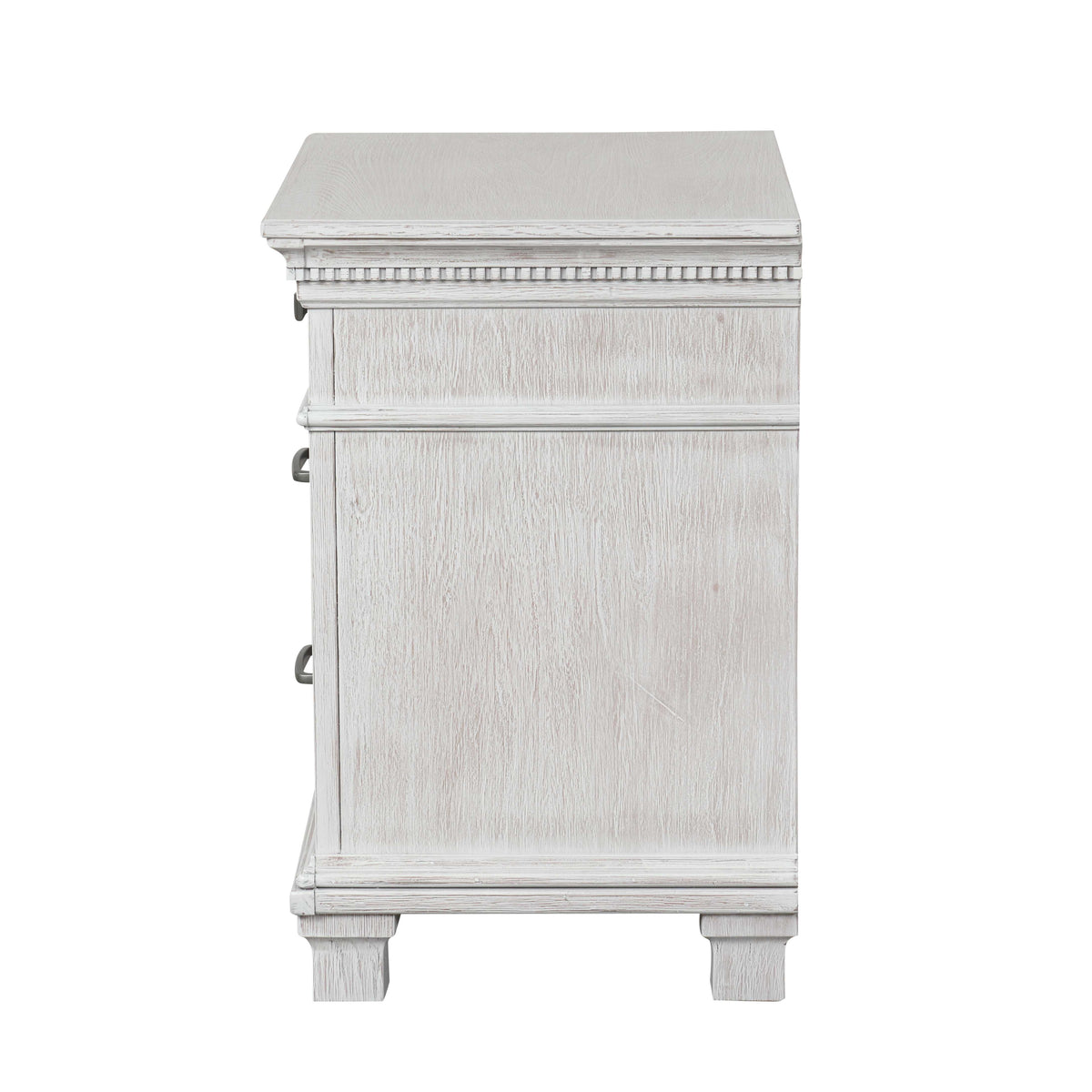 Swanley Weathered Gray Nightstand from Furniture of America - Luna Furniture