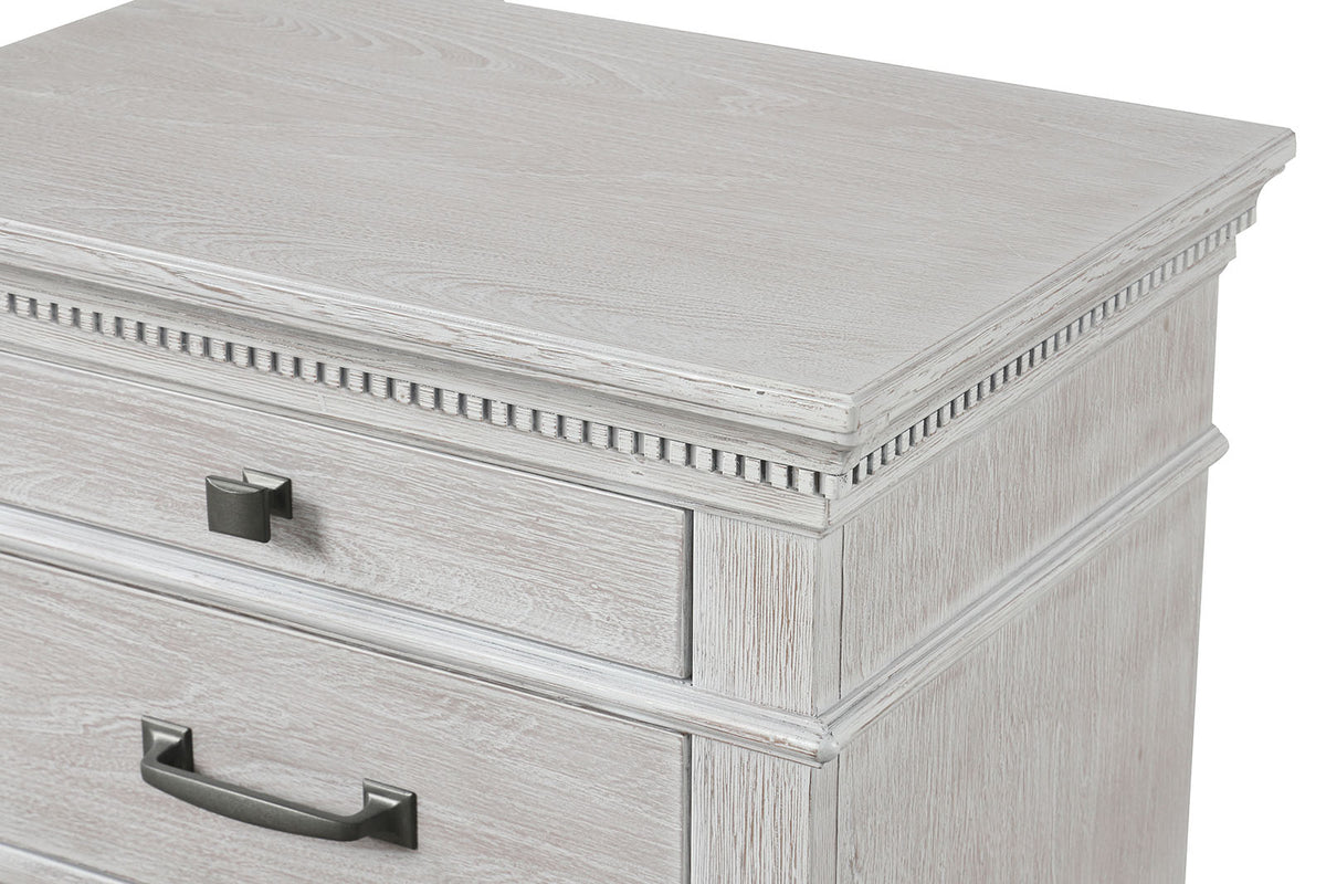 Swanley Weathered Gray Nightstand from Furniture of America - Luna Furniture