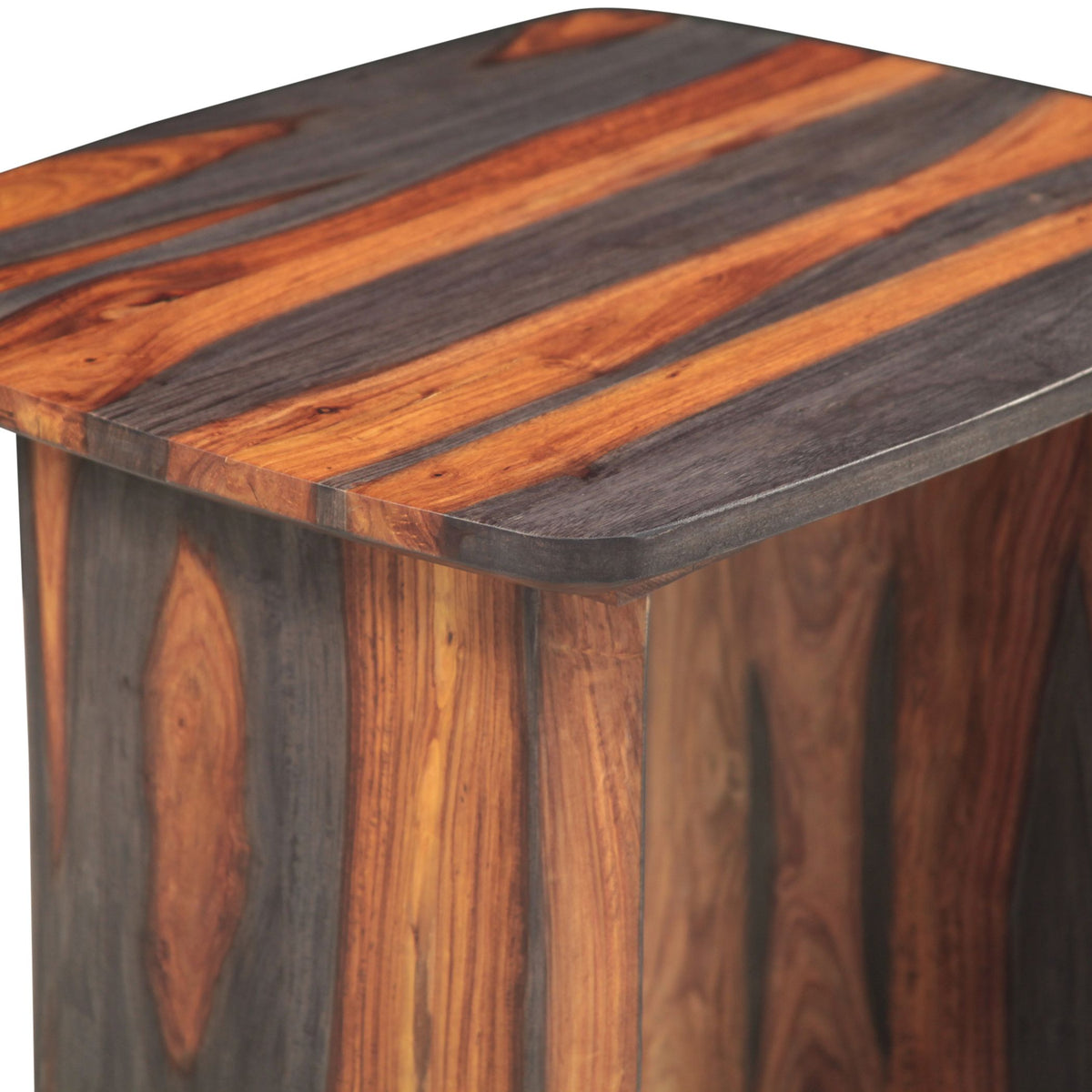 Meridian 26" Side Table in Capri Sheesham from Home Trends & Design - Luna Furniture