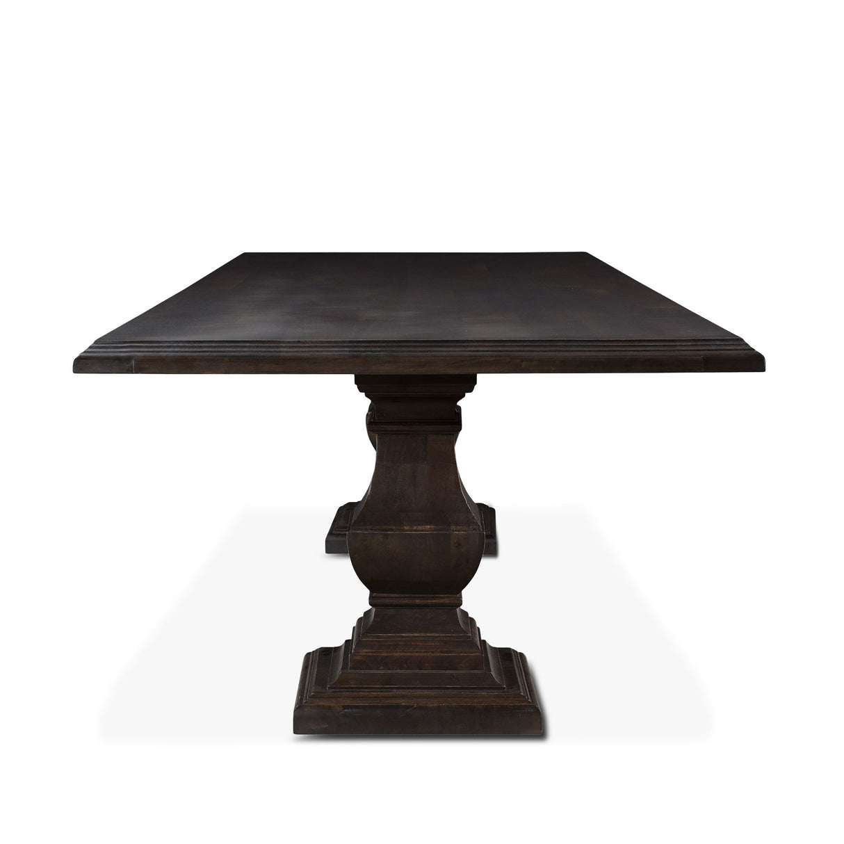 Nimes 120" Dining Table in Vintage Brown from Home Trends & Design - Luna Furniture