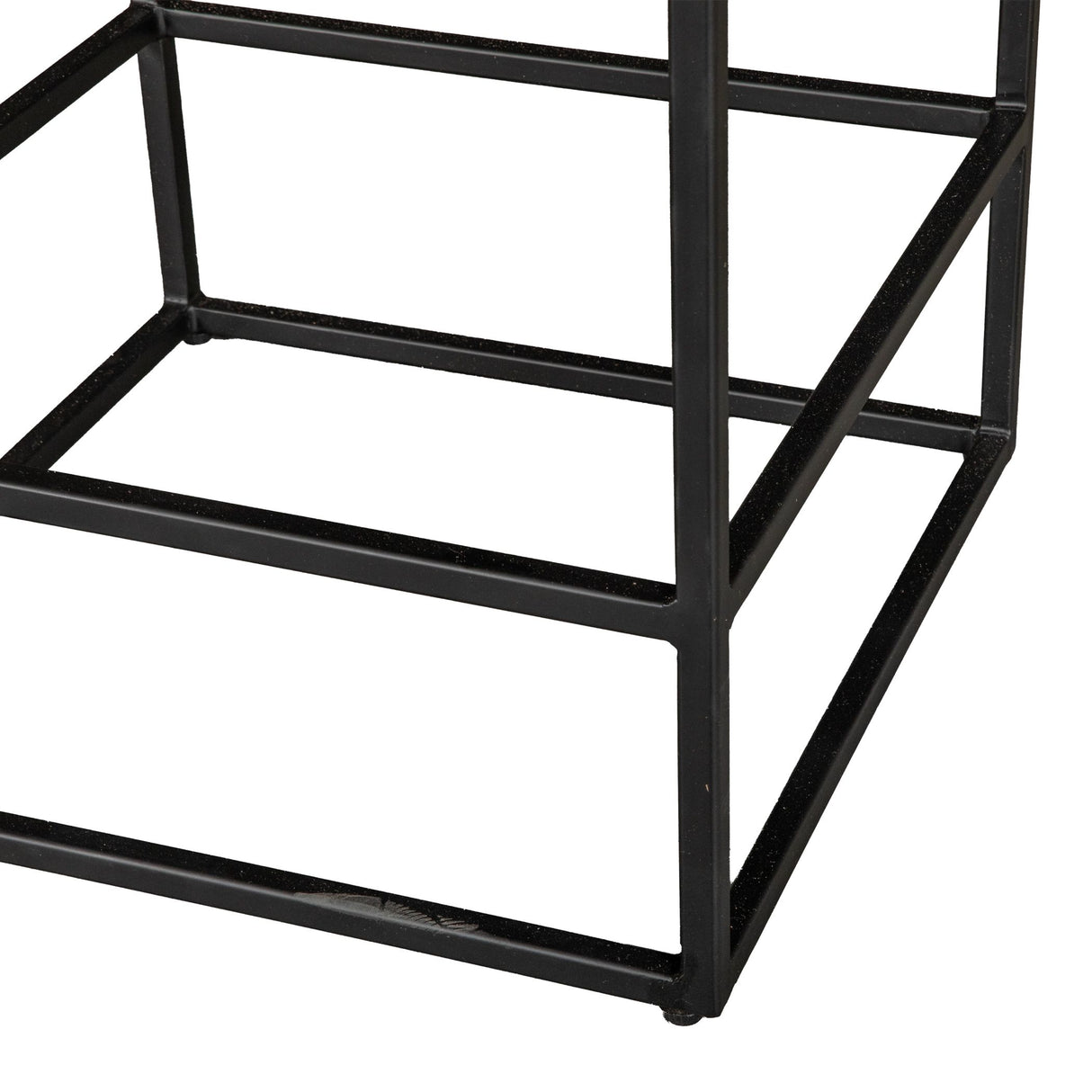 New York 17" Backless Counter Stool in Cognac Leather from Home Trends & Design - Luna Furniture