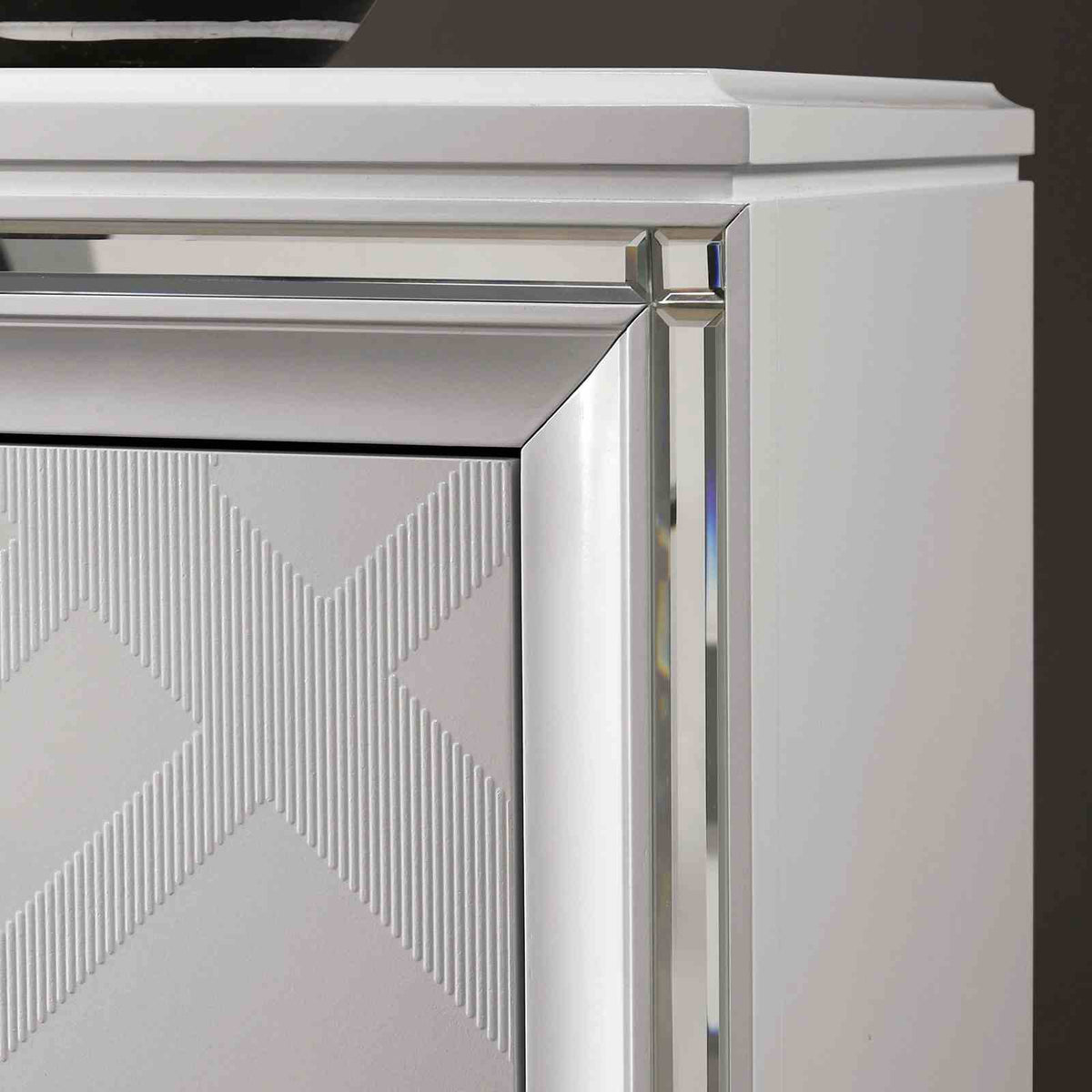 Emmeline White Night Stand from Furniture of America - Luna Furniture