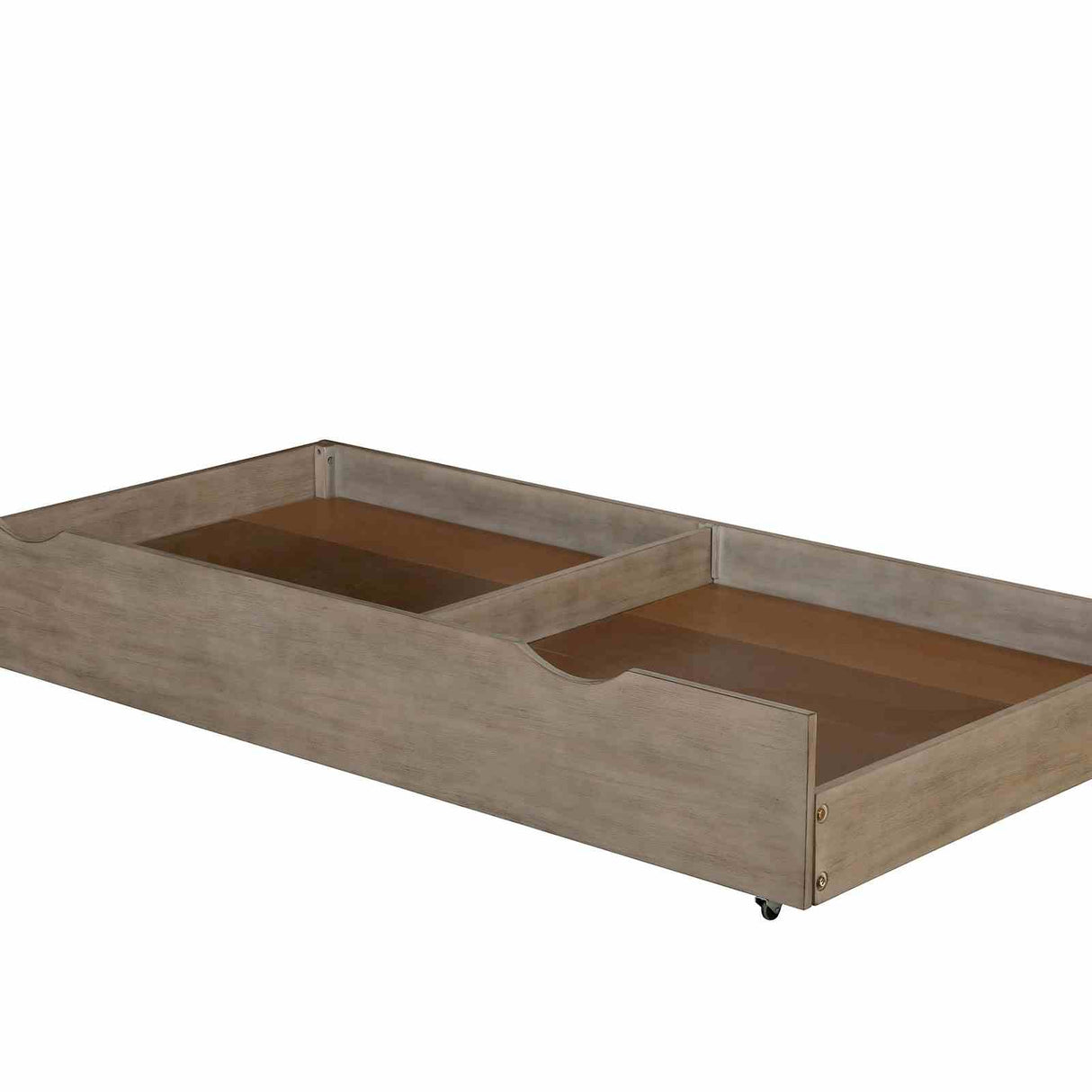 Vevey Wire-Brushed Warm Gray Trundle from Furniture of America - Luna Furniture