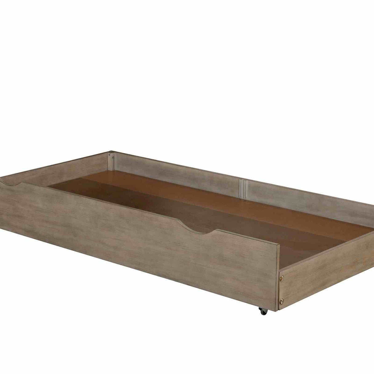 Vevey Wire-Brushed Warm Gray Trundle from Furniture of America - Luna Furniture