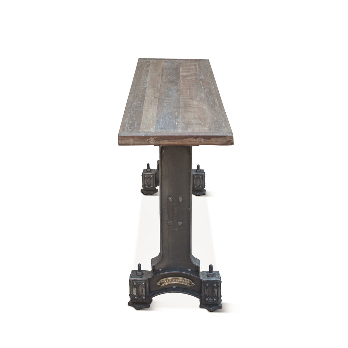 Old Mill 66" Console in Reclaimed Wood from Home Trends & Design - Luna Furniture