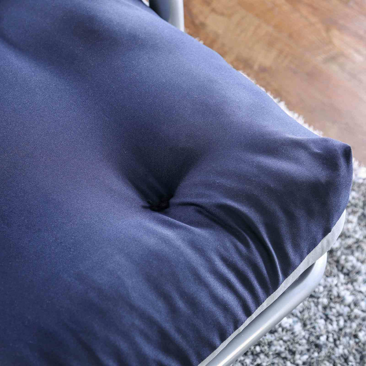 Aksel Gray/Navy Futon Mattress from Furniture of America - Luna Furniture