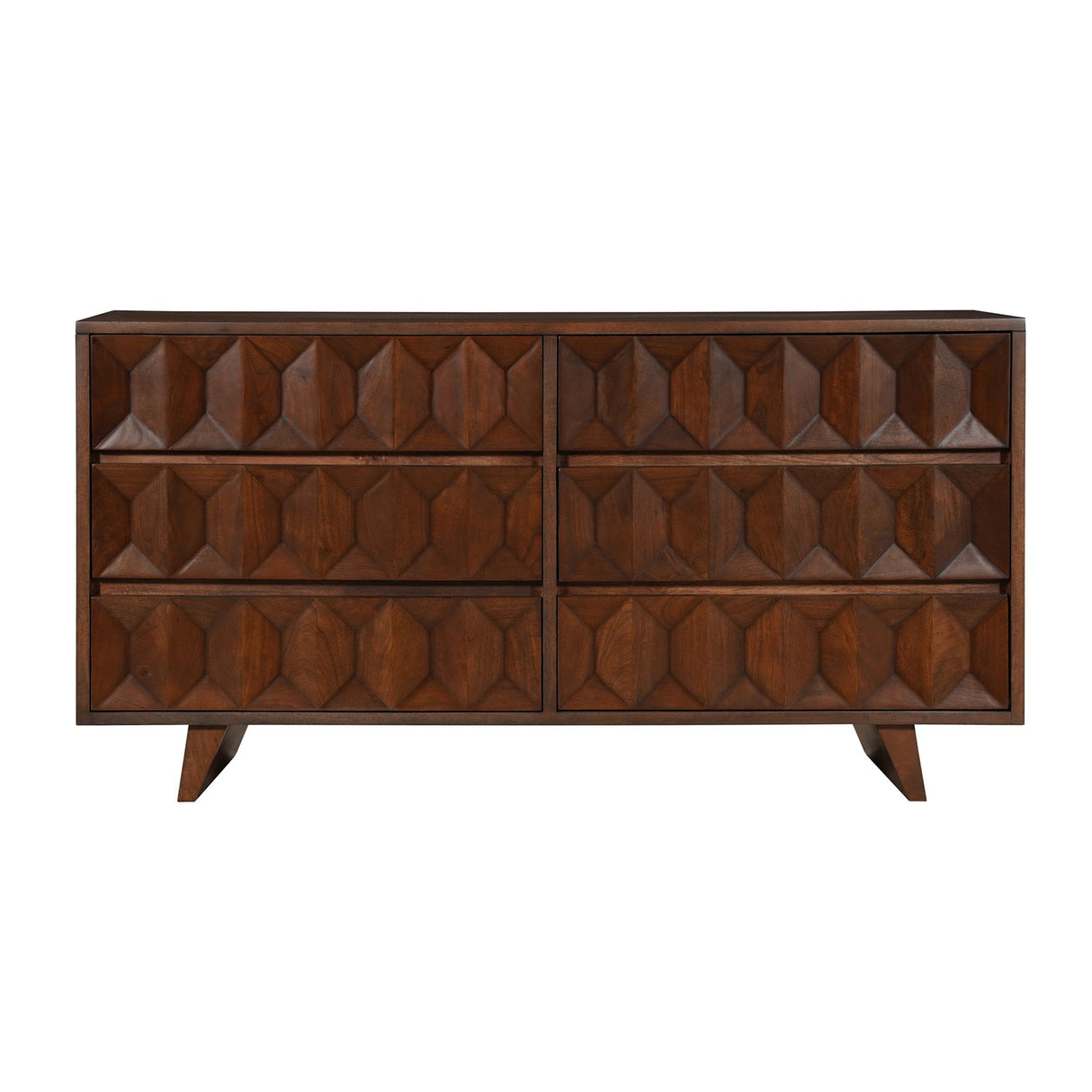 Palermo 70" Dresser in Royal Brown from Home Trends & Design - Luna Furniture