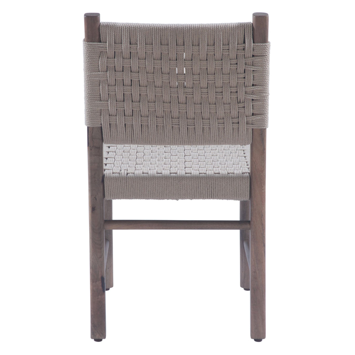 Rio 18" Dining Chair with Rope Seat and Back, Set of 2 from Home Trends & Design - Luna Furniture