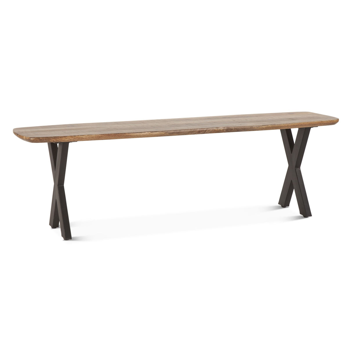 Rapallo 60" Bench in Natural Mango Wood from Home Trends & Design - Luna Furniture