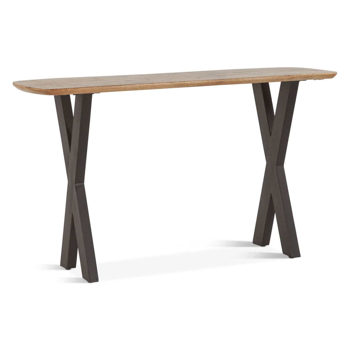 Rapallo 52" Console Table in Natural Mango Wood from Home Trends & Design - Luna Furniture