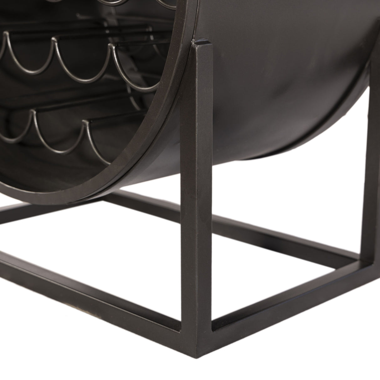 Roswell 23" Bar Cabinet in Natural Mango Wood and Iron from Home Trends & Design - Luna Furniture