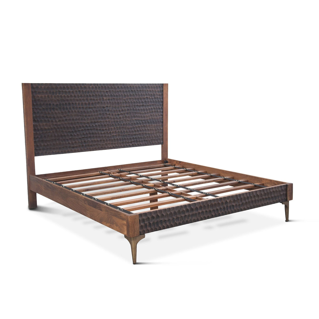 Santa Cruz King Bed in Two Tone from Home Trends & Design - Luna Furniture