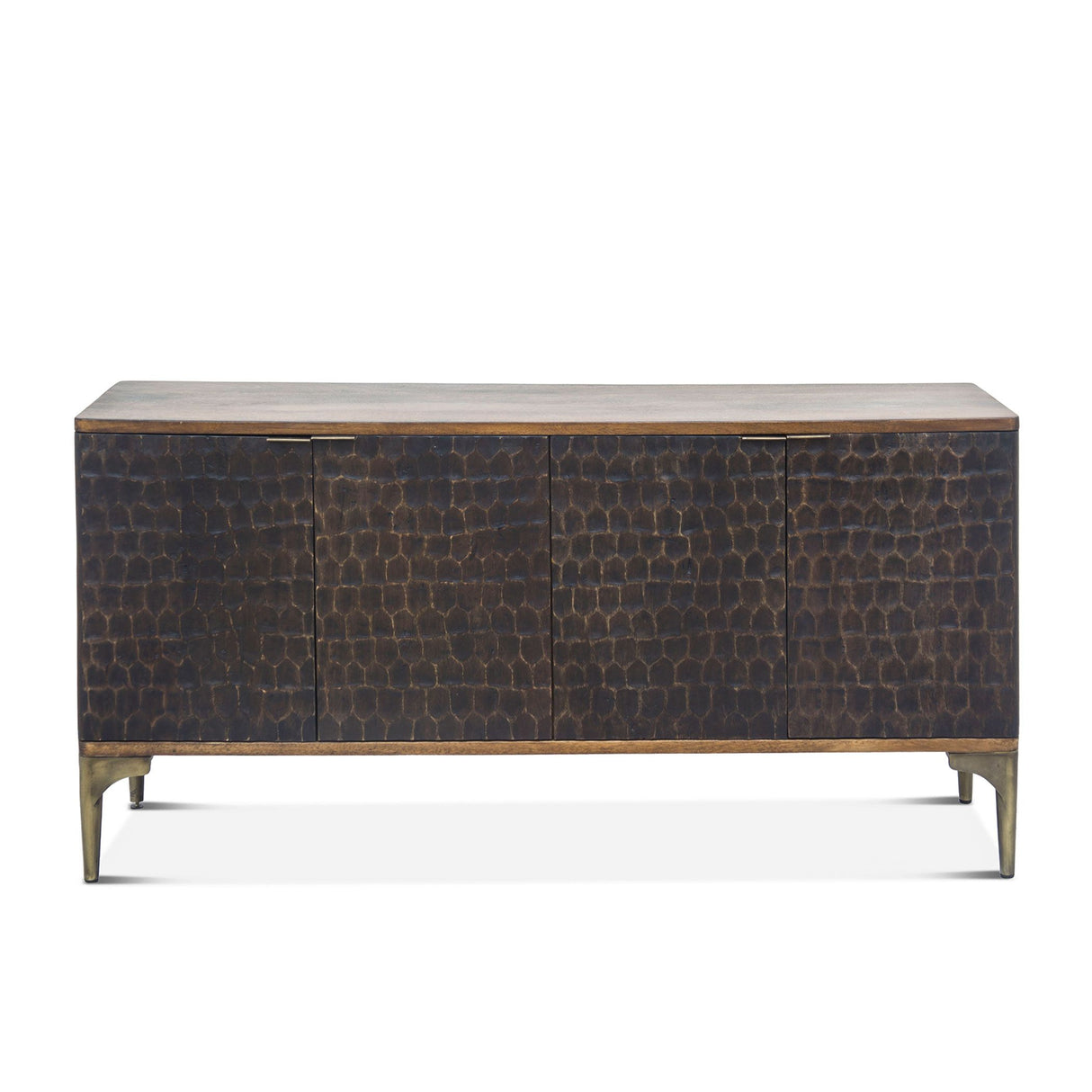 Santa Cruz 66" Sideboard in Two Tone from Home Trends & Design - Luna Furniture