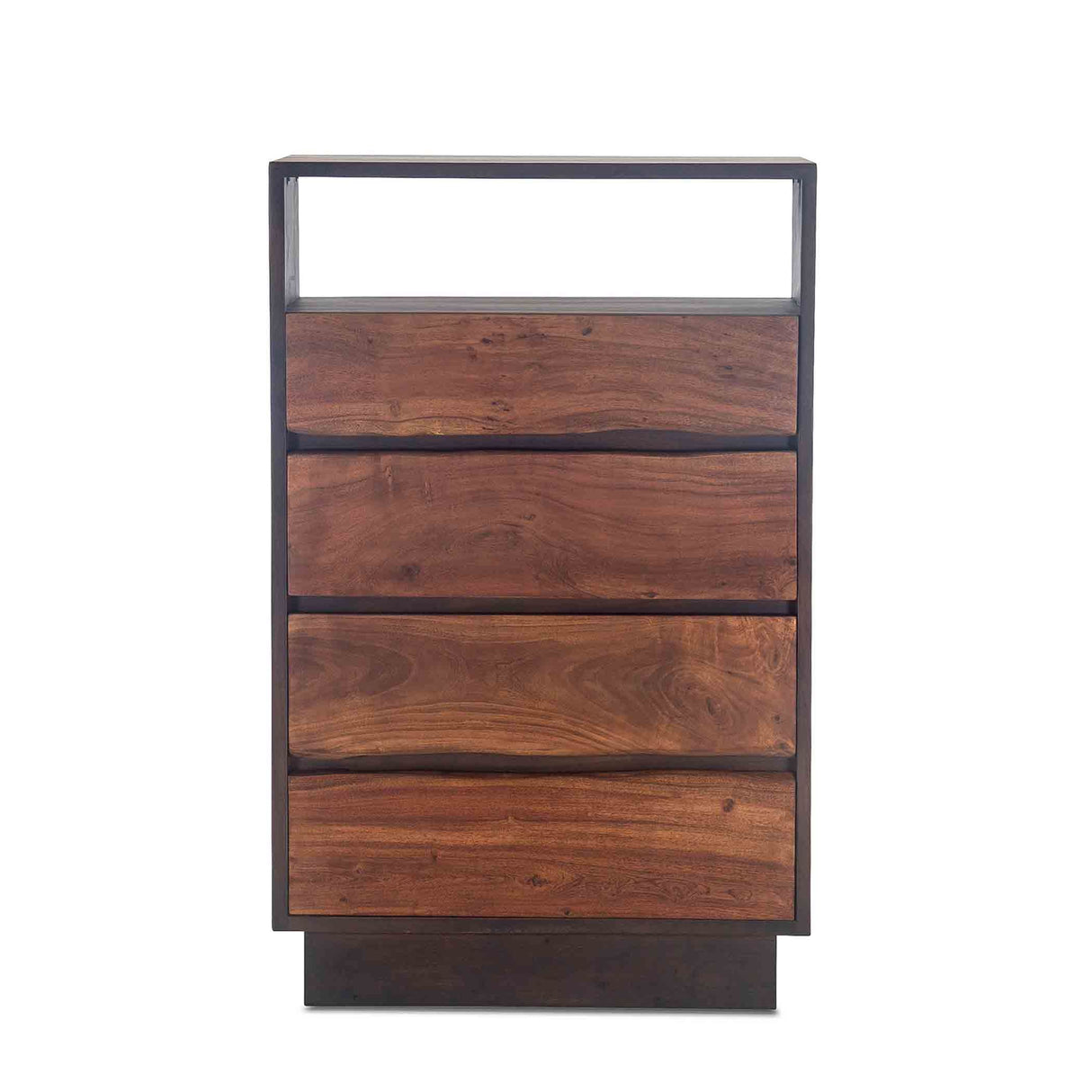 San Marino 34" Wide Tall Chest in Raw Walnut from Home Trends & Design - Luna Furniture