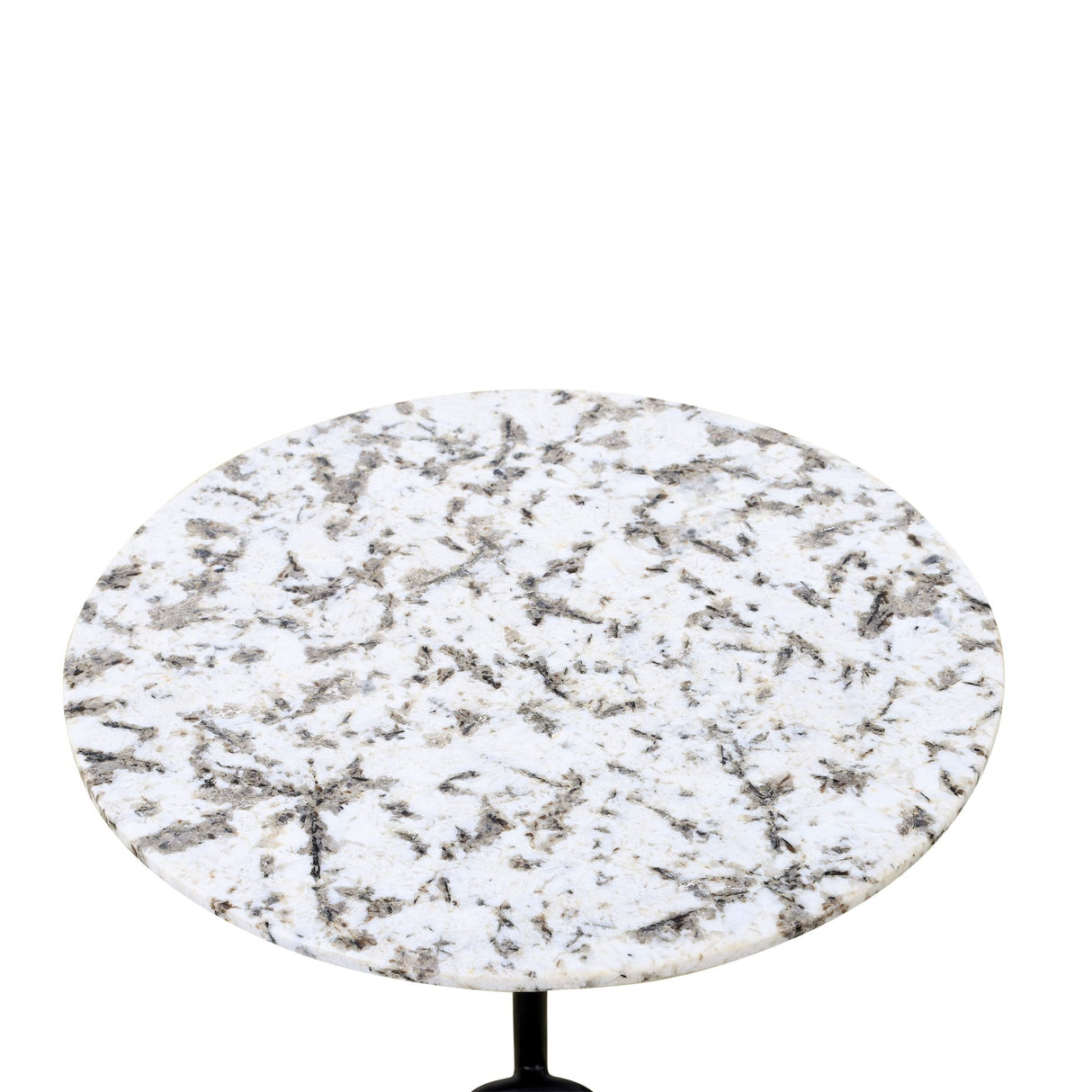 Sperre 18" Accent Table with Alaska White Marble from Home Trends & Design - Luna Furniture