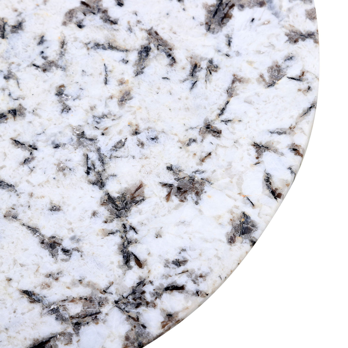 Sperre 18" Accent Table with Alaska White Marble from Home Trends & Design - Luna Furniture