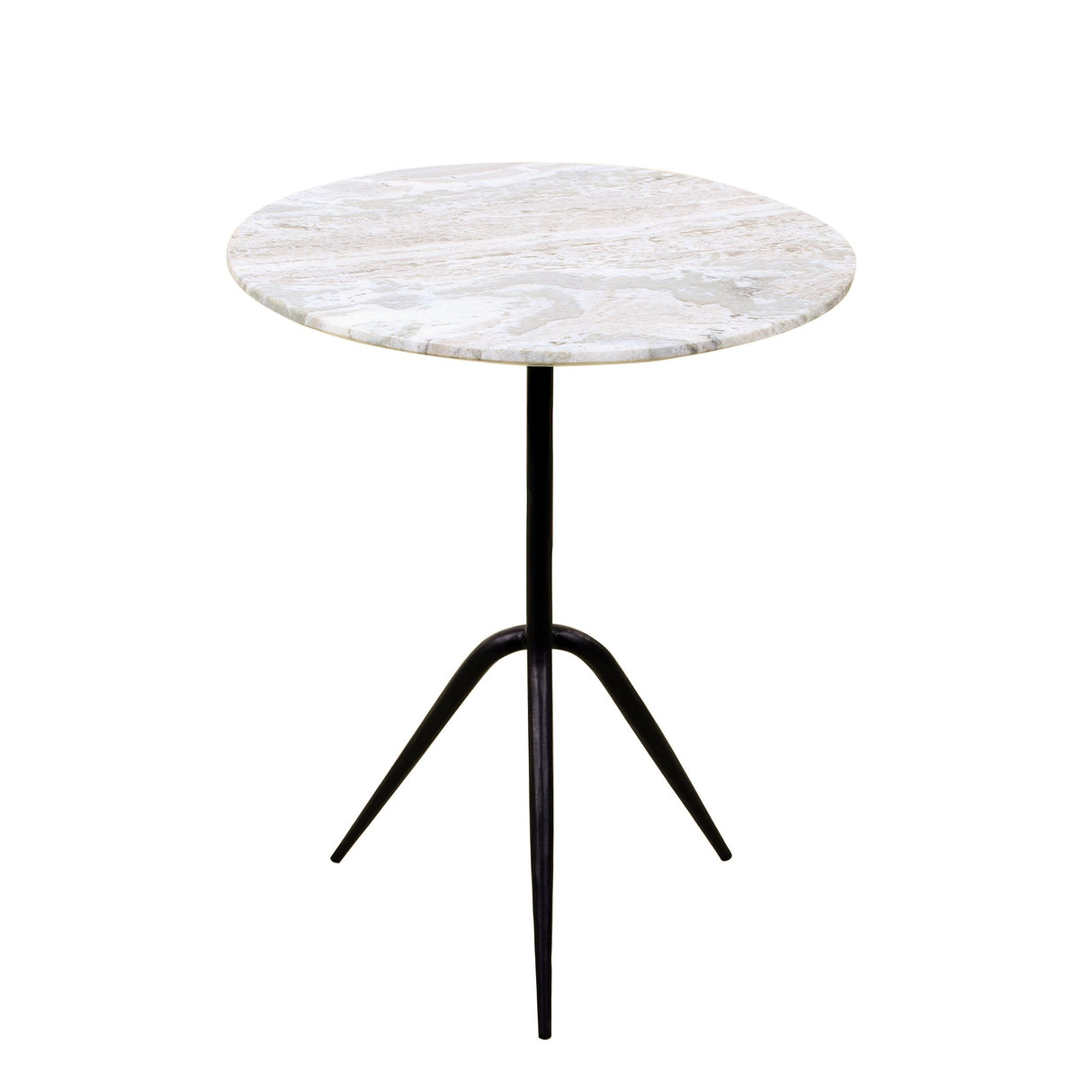 Sperre 18" Accent Table with Fancy Brown Marble from Home Trends & Design - Luna Furniture
