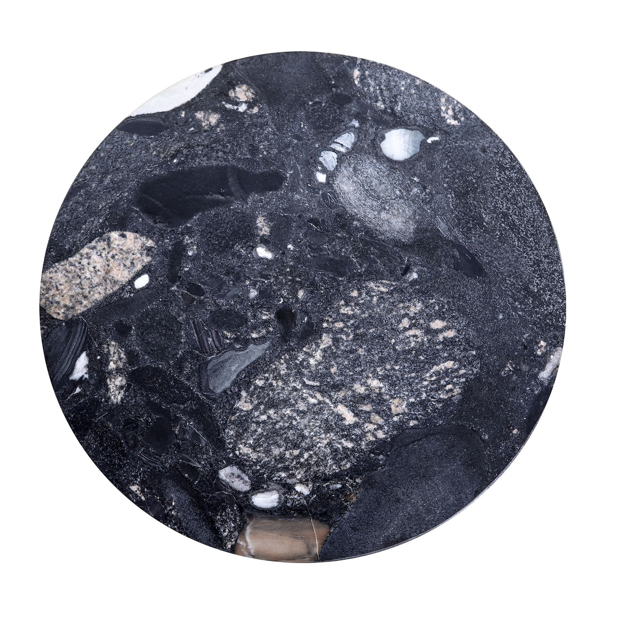 Sperre 18" Accent Table in Norigo Marble from Home Trends & Design - Luna Furniture