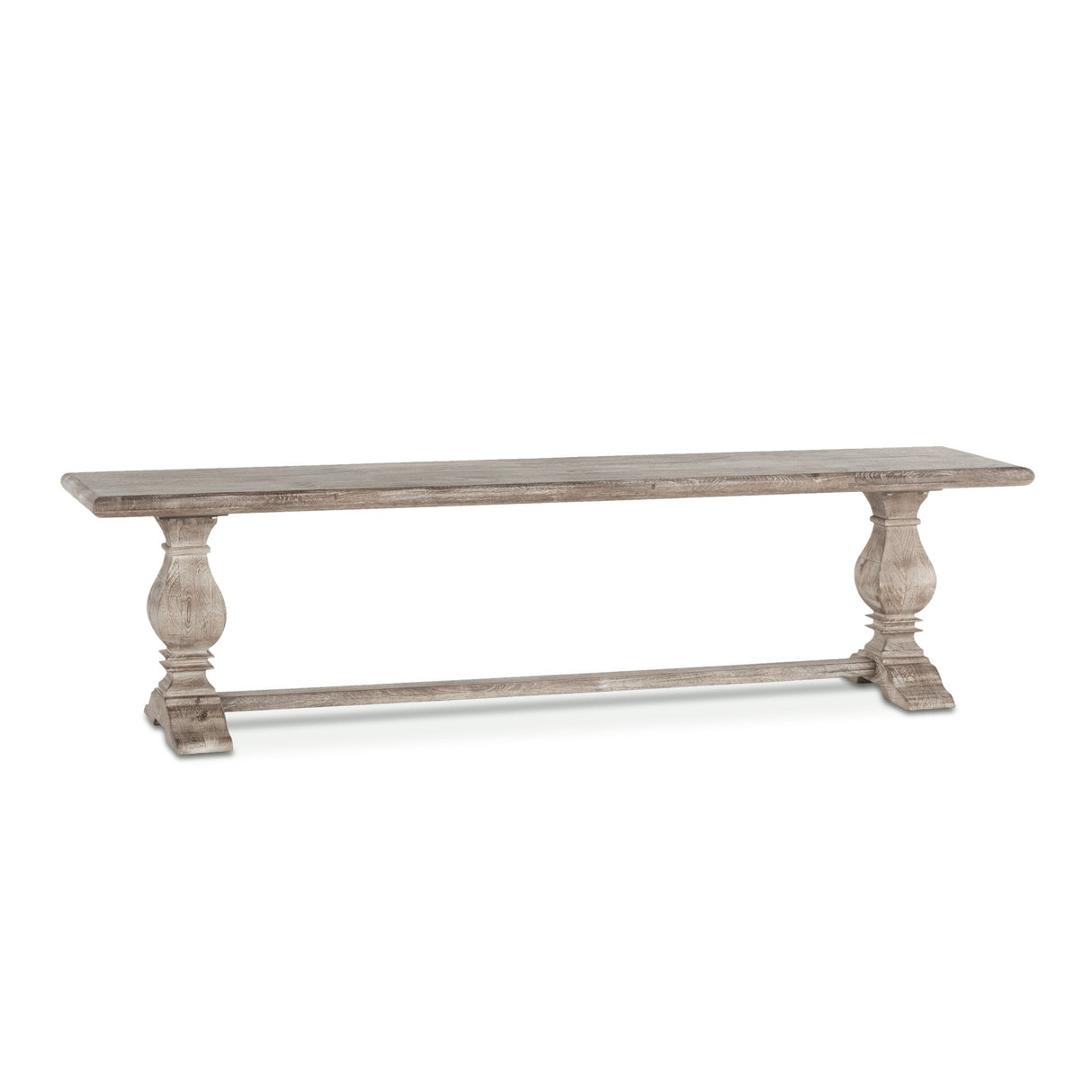 San Rafael 72" Bench in Heirloom White from Home Trends & Design - Luna Furniture